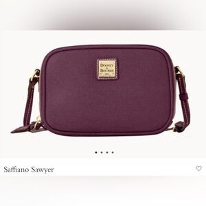 Dooney & Bourke NWT Saffiano Leather Sawyer Crossbody